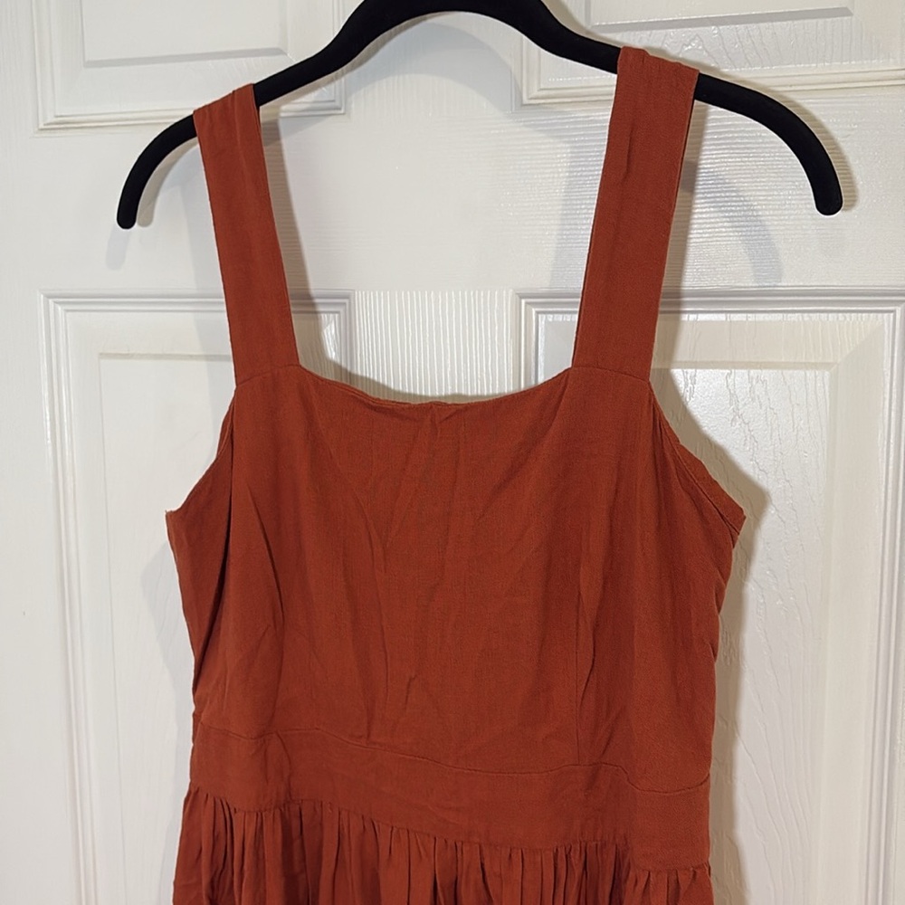 Ann Taylor Rust/Clay Colored Dress